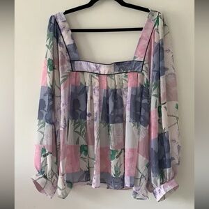 ASOS floral  top​